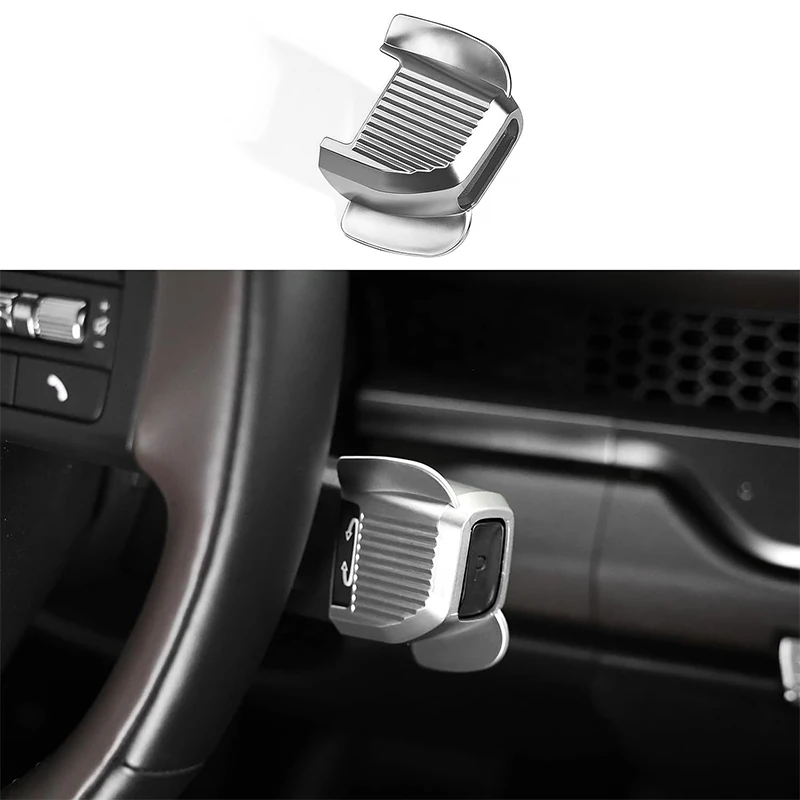 Column Gear Shift Knob Cover For Kia EV3 EV4 EV9 Telluride Seltos 2026 2027 ABS Steering Column Shifter Trim Cover Accessories