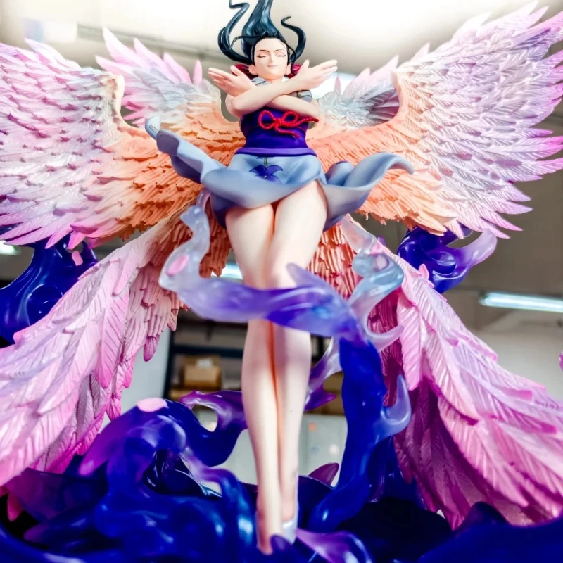 Figurines Robin à Six ailes, une pièce, 33cm, Kit de Garage, modèle de personnage d'anime, Statue à deux têtes, jouet, ornement de bureau, cadeau