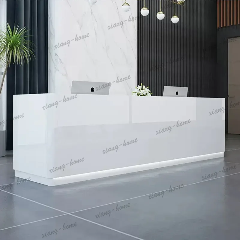 LSCashier Beauty Salon Reception Desks Company Hotel Lobby Business Clinic Reception Desks Shop Hairdressing Furniture Tavolo JT