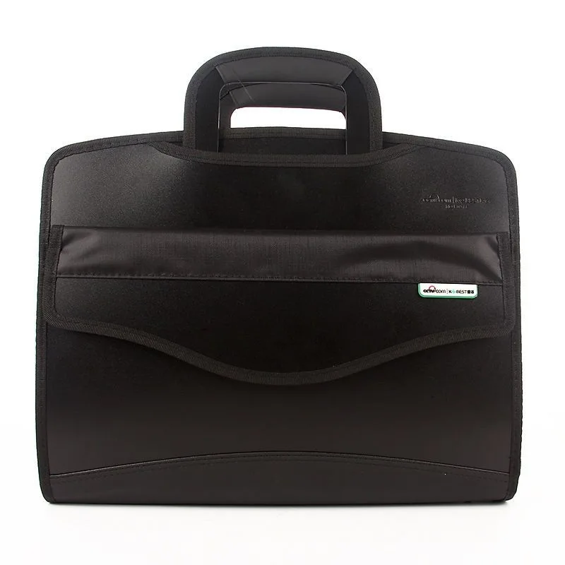 A4 Expanding File Folder Bag with 7 Layer Accordion Pockets, PP Water Resistant Document Organizer, Zipper Closure Handheld