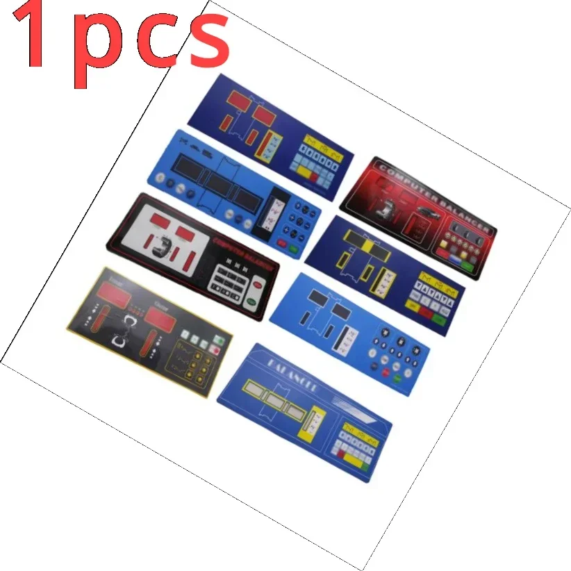 

1 шт. для автозапчастей, детали балансировочной машины, клавиатура, балансировочная машина, клавиатура, панель дисплея, переключатель