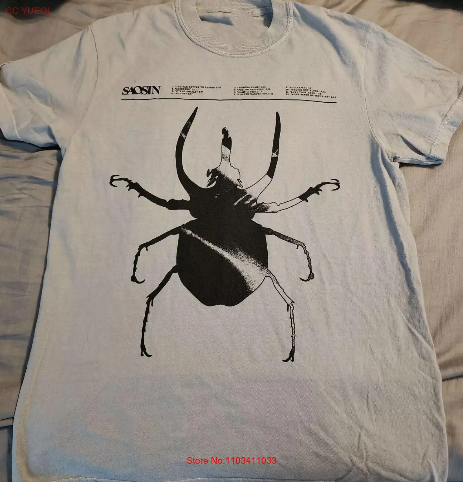 Подарочная хлопковая Футболка Saosin Band для фанатов, размеры от S до 5XL, унисекс