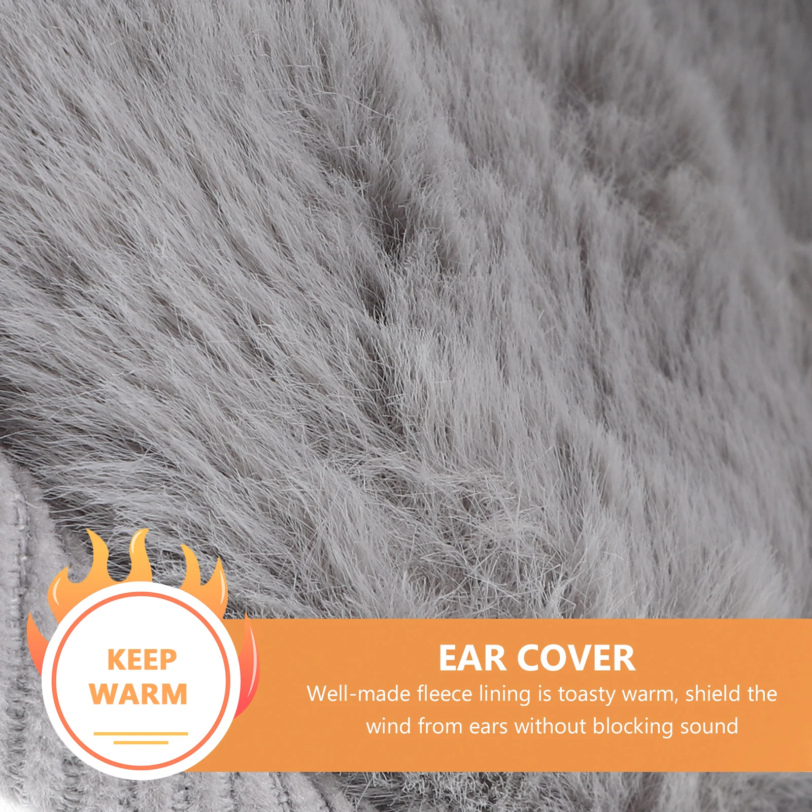 محبوك طوي الصوف متفوقا غطاء للأذنين شتاء دافئ في الهواء الطلق غطاء للأذنين للطقس الجري مريحة امرأة لطيف تدفئة جديد