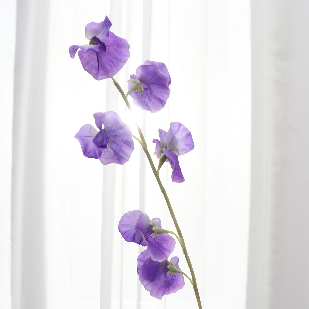 

Fake Pea Blossom Ornament Purple High Quality Romantic Office Wedding Decoration Exquisite Details