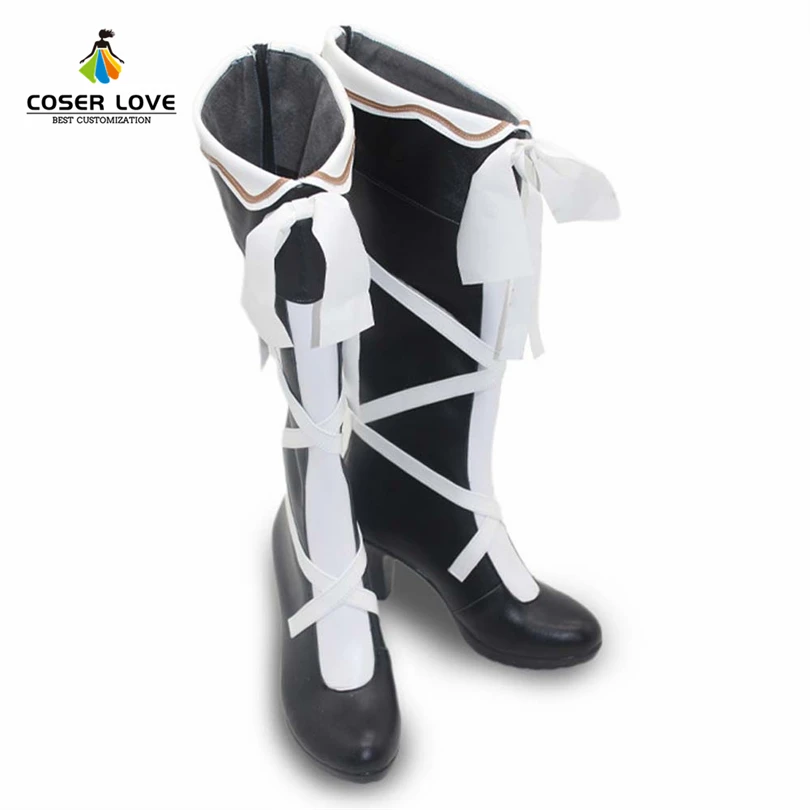 Magical Girl Witch Trial Saeki Miria Cosplay Shoes Boots for Halloween Carnival Convention Event Anime Footwear