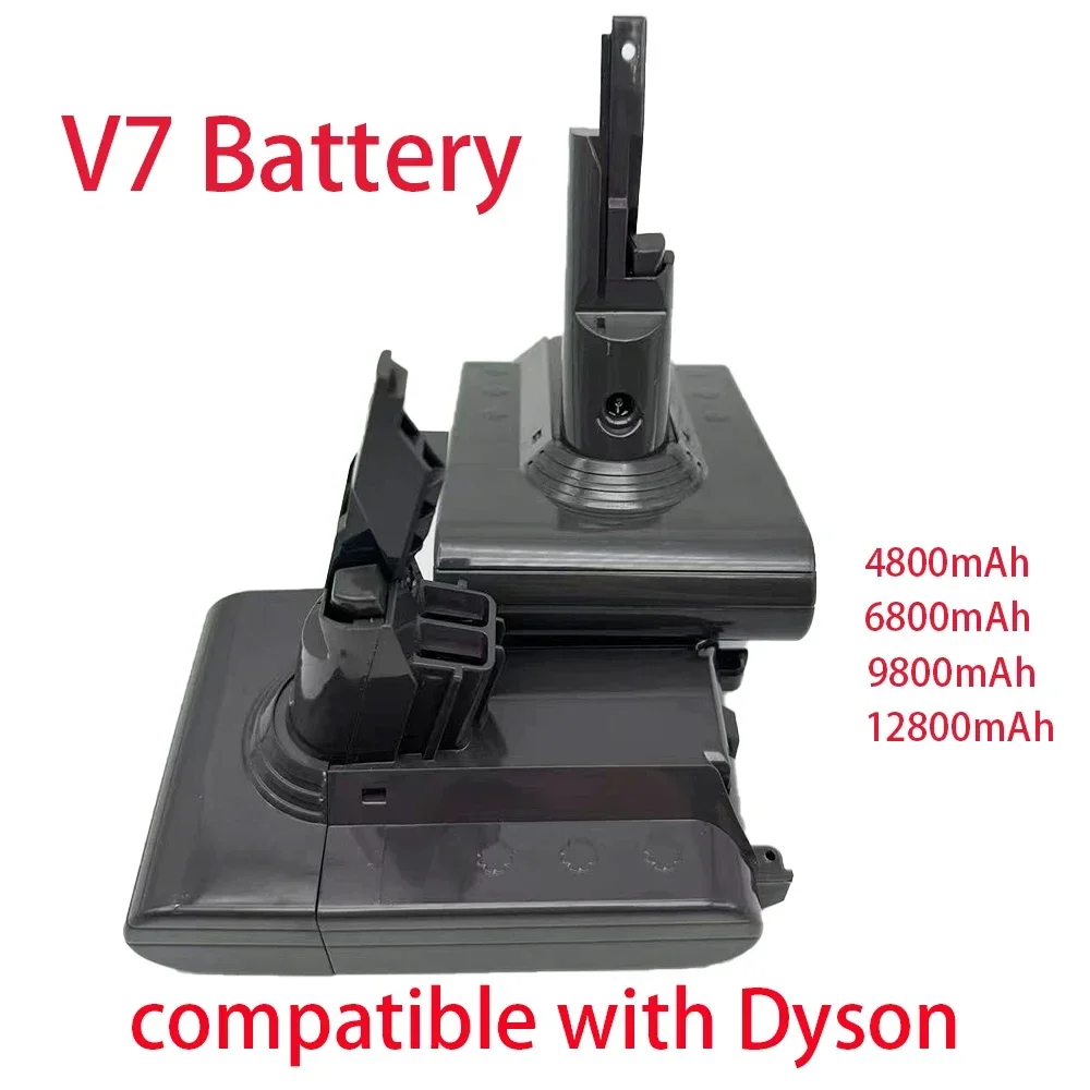12800mah 21.6V Replacement Battery for Dyson V7/SV11 Motorhead Pro V7 Trigger V7 Animal V7 Handheld Vacuum Cleaner