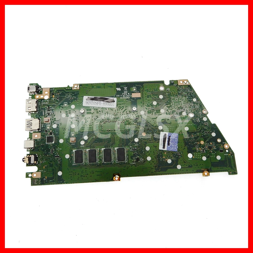 X421EA  Laptop Motherboard For Asus VivoBook X421E X421EA S433EA X521E X521EA Mainboard with i7-1165G7 CPU 8GB-RAM