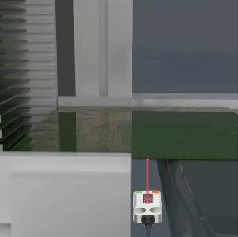 Slim Bgs Function Optical Light Emitting Diode Sensor Switch 30mm Diffuse Reflection Photoelectric Switch