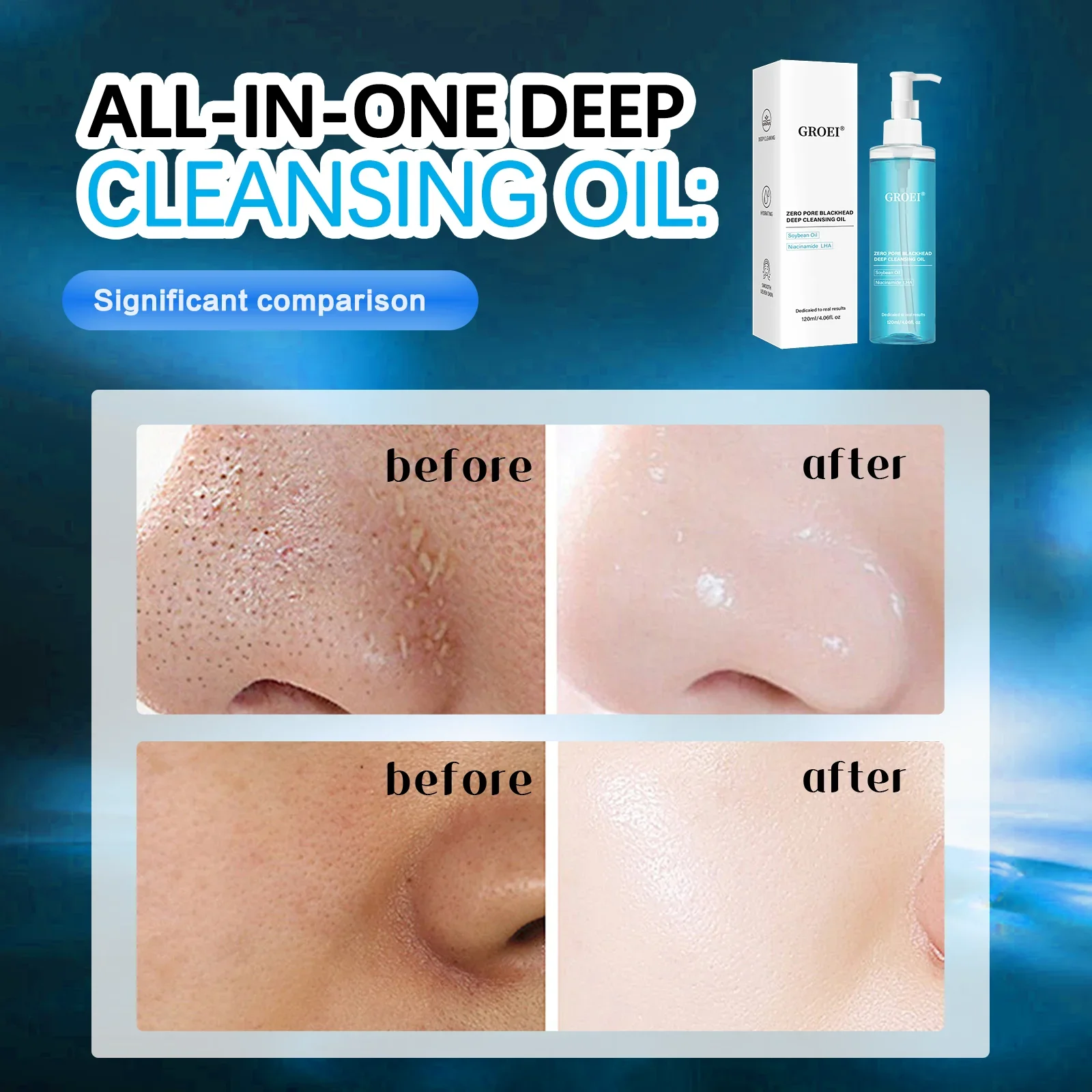 Cleansing Remover Oil Refresher Cleaning Centella Asiatica Facial Makeup Remover Moisturizing Face Extract Facial Cleanser Oil