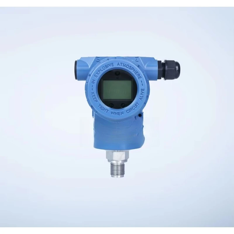 Capacitive Differential Pressure Transmitter HART Digital Display Explosion Proof Industrial Stable Pressure Sensor T001