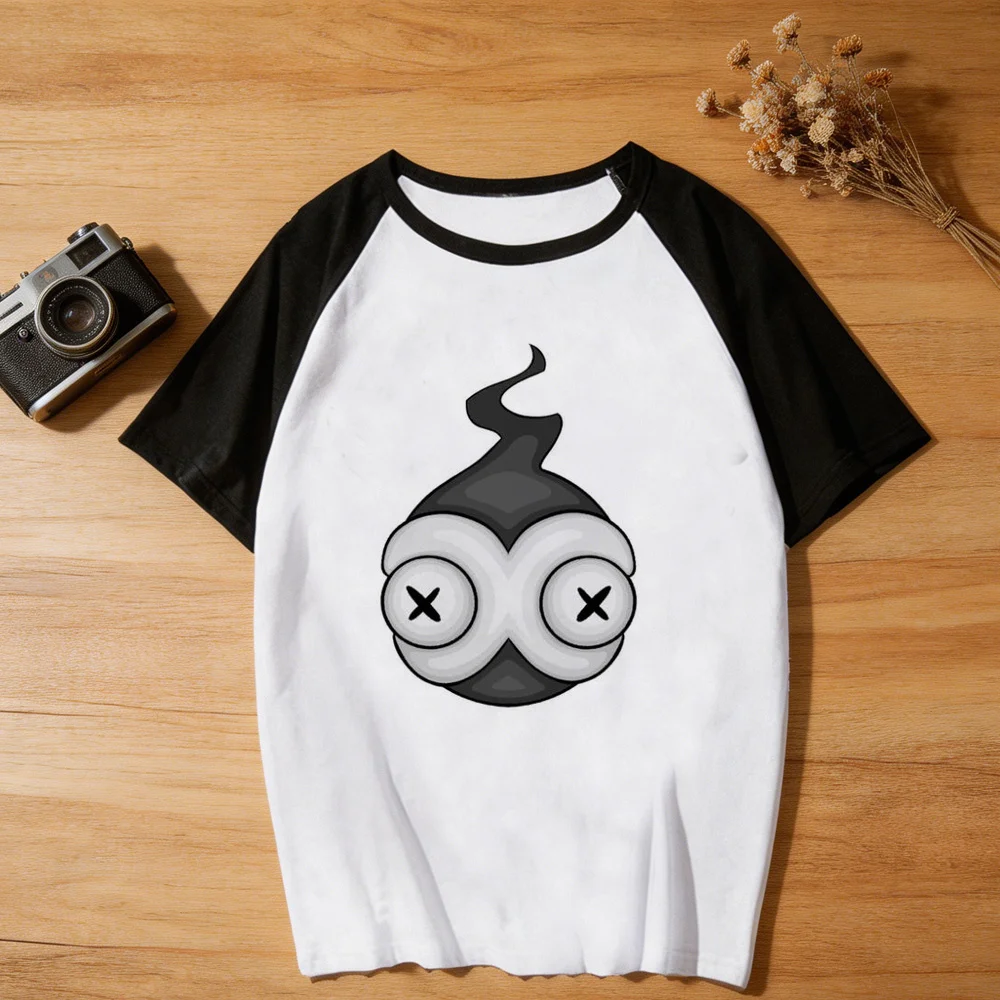 Soul Eater t-shirt female manga streetwear y2k baddie graphic shirt meme gothic summer Retro party