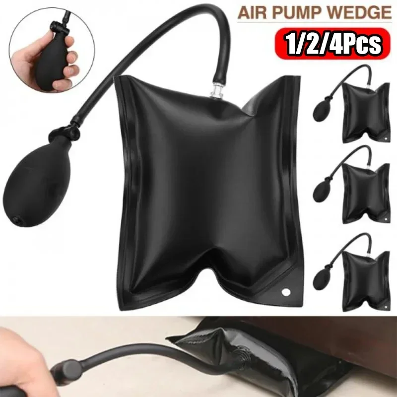 1/2/4Pcs Adjustable Air Pump Bag Positioning Air Bag Wedge Inflatable Lift Pad for Door and Window Installation Car Repair Tool