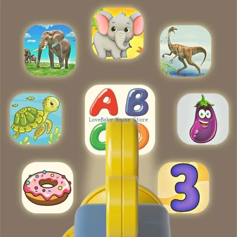 

BX0D Многофункциональный детский проектор с 96 изображениями Color Carnival Party Toy