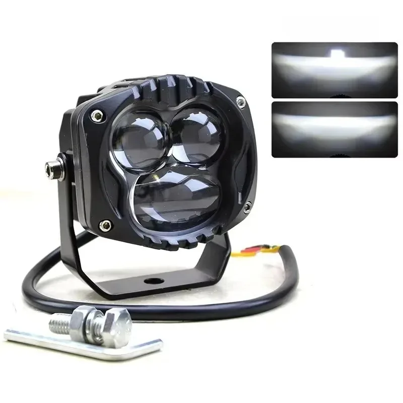 

3 Inch LED Pods Light Hi-lo Beam Sqaure Led Work Light Lens Fog Lamp Zza For Wrangler Jk Atv Off Road Cars 4x4 Truck For 12-24V