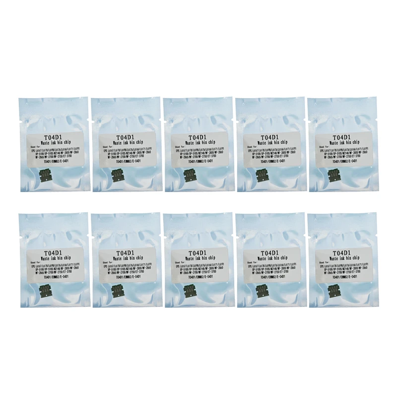 10~100pcs T04D100 T04D1 Maintenance Tank Chip for Epson L6168 L6178 L6198 L6170 L6190 L6191 L6171 WF-2860 WF-2865 XP-5100 L14150