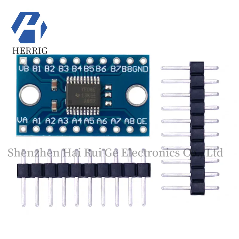 TXS0108E High-Speed Full-Duplex 8-Channel Level Shifter Module 8-Bit Bidirectional Voltage Converter