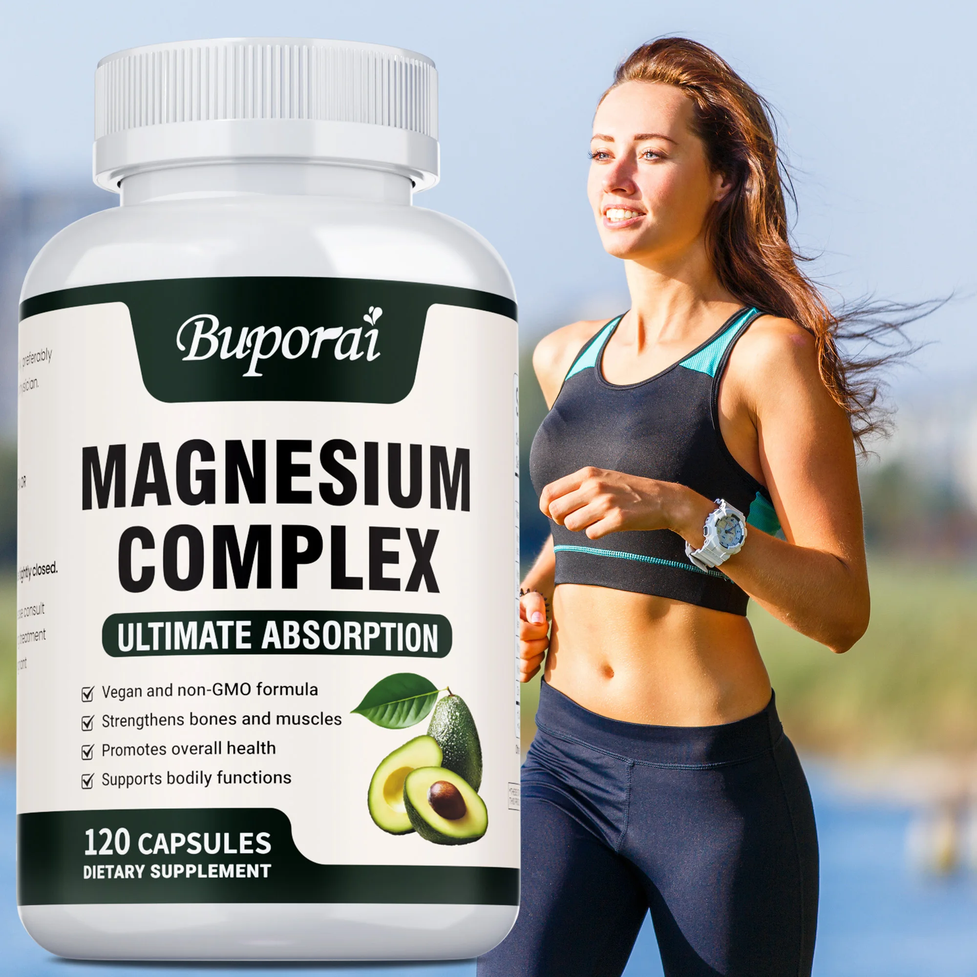 Magnesium Complex – Promotes Electrolyte Balance,Reduce Leg Cramps, Supports Nerve, Bone and Joint Health, Reduce Fatigue
