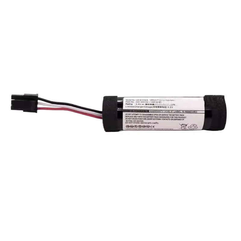 533-000104 Li-ion 3.6V 3200mAh Speaker Battery for Logitech UE Boom2 3 00798-601-8207