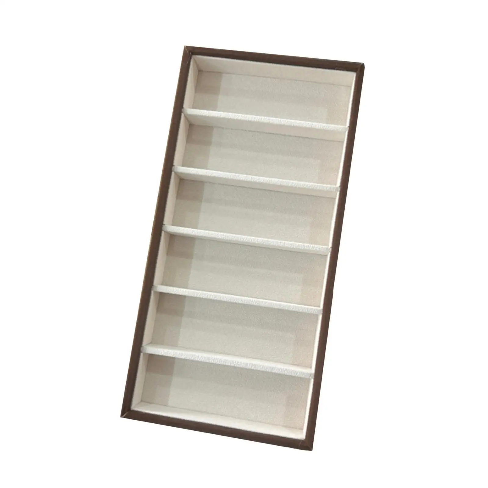 Bandeja de exhibición de gafas, contenedor, soporte para reloj, bandeja de exhibición multifuncional