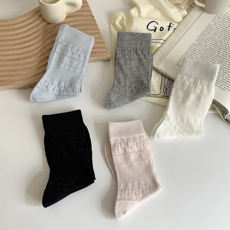 

Kawaii Cartoon Socks Women Girls Warm High Quality Fashion Middle Tube Socks Soft Comfortable Cotton Socks