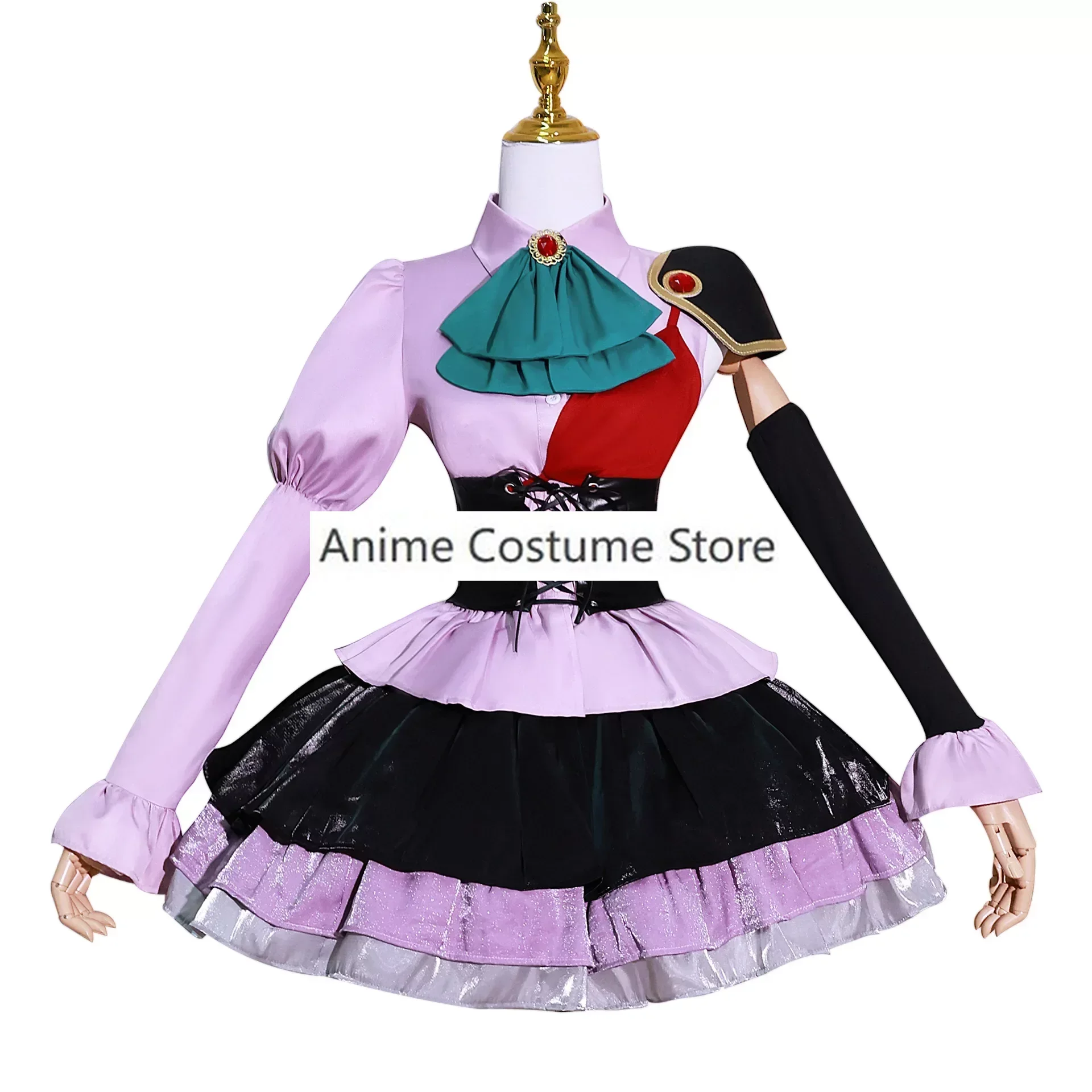 لوليتا تأثيري زي تاكاناشي ريكا ، الحب تشونيبيو وغيرها من الوهم ، فستان الحدث ، زي لعب الأدوار ، فستان هالوين جميل