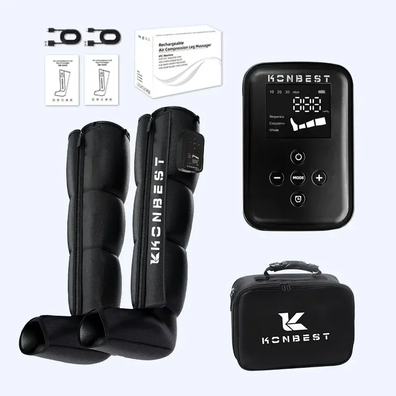 Leg massager air recovery 2024 Sports leg compression massage recovery boots air compression leg massager