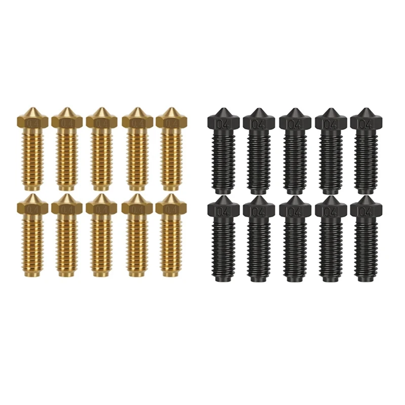 10Pcs Nozzles For Anycubic Kobra 2 Nozzle 0.4Mm High Flow Precision 1.75Mm Filament 3D Printer