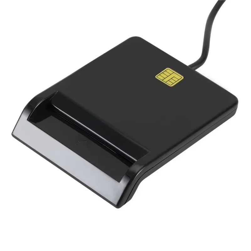 Multi-function Portable USB 2.0 Intelligent Card Reader Affordable Easy Use for DNIE ATM CAC IC ID Bank SIM Card Reader