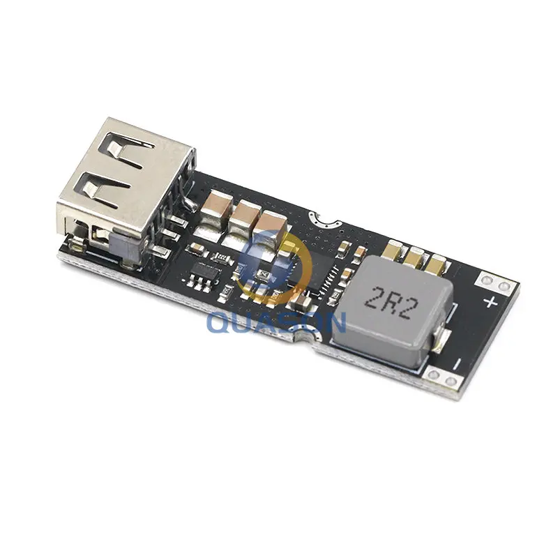 Single Cell Lithium Battery Boost Power Module Board 3.7V 4.2V Liter 5V 9V 12V USB Mobile Phone QC Fast Charge QC2.0 QC3.0