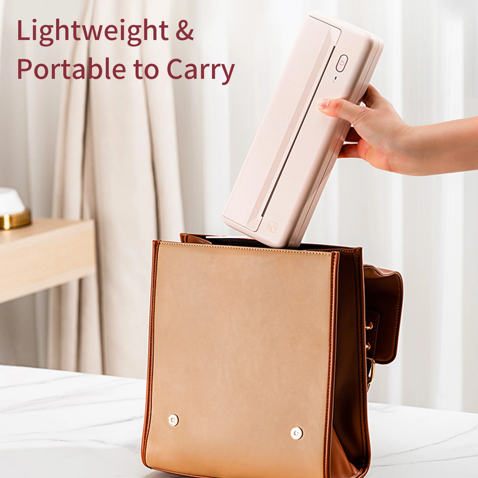 

HPRT MT810 A4 Portable Paper Printer Thermal Printing Wireless Bluetooth Printer Compatible iOS Android Mobile A4 Printer