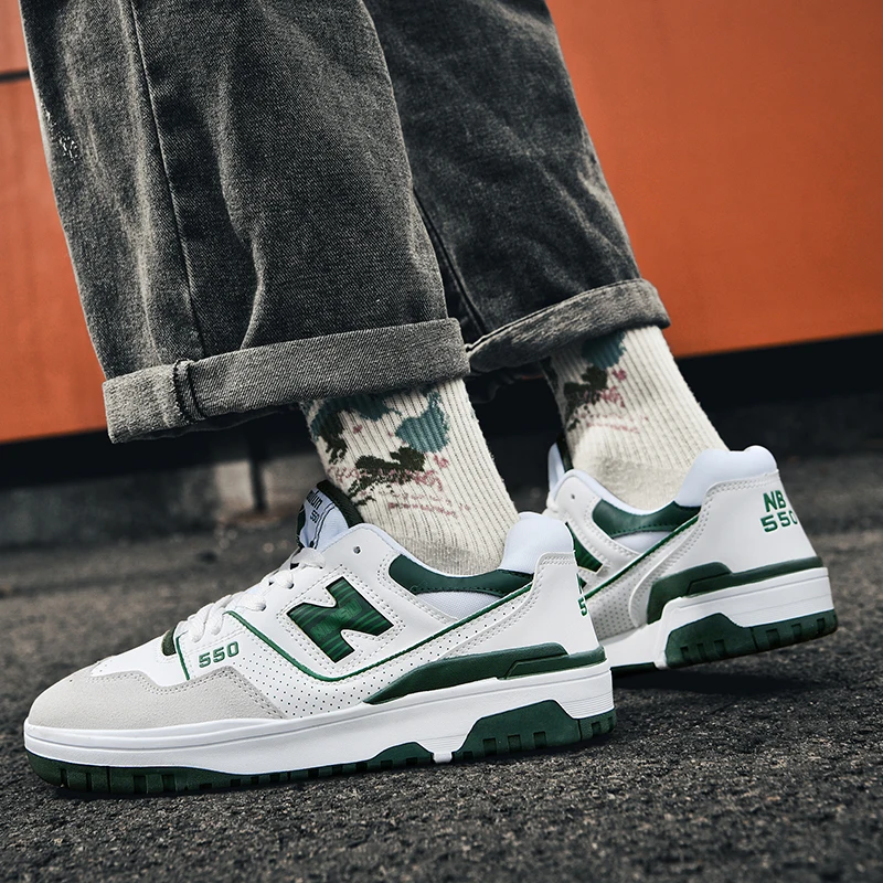 2025 خريف جديد للجنسين ريترو عادية منقوشة أحذية رسمية شبكة تنفس أحذية رجالي عادية موضة أسهل لمباراة مقاومة للاهتراء خفيفة الوزن أحذية رياضية غير رسمية #2