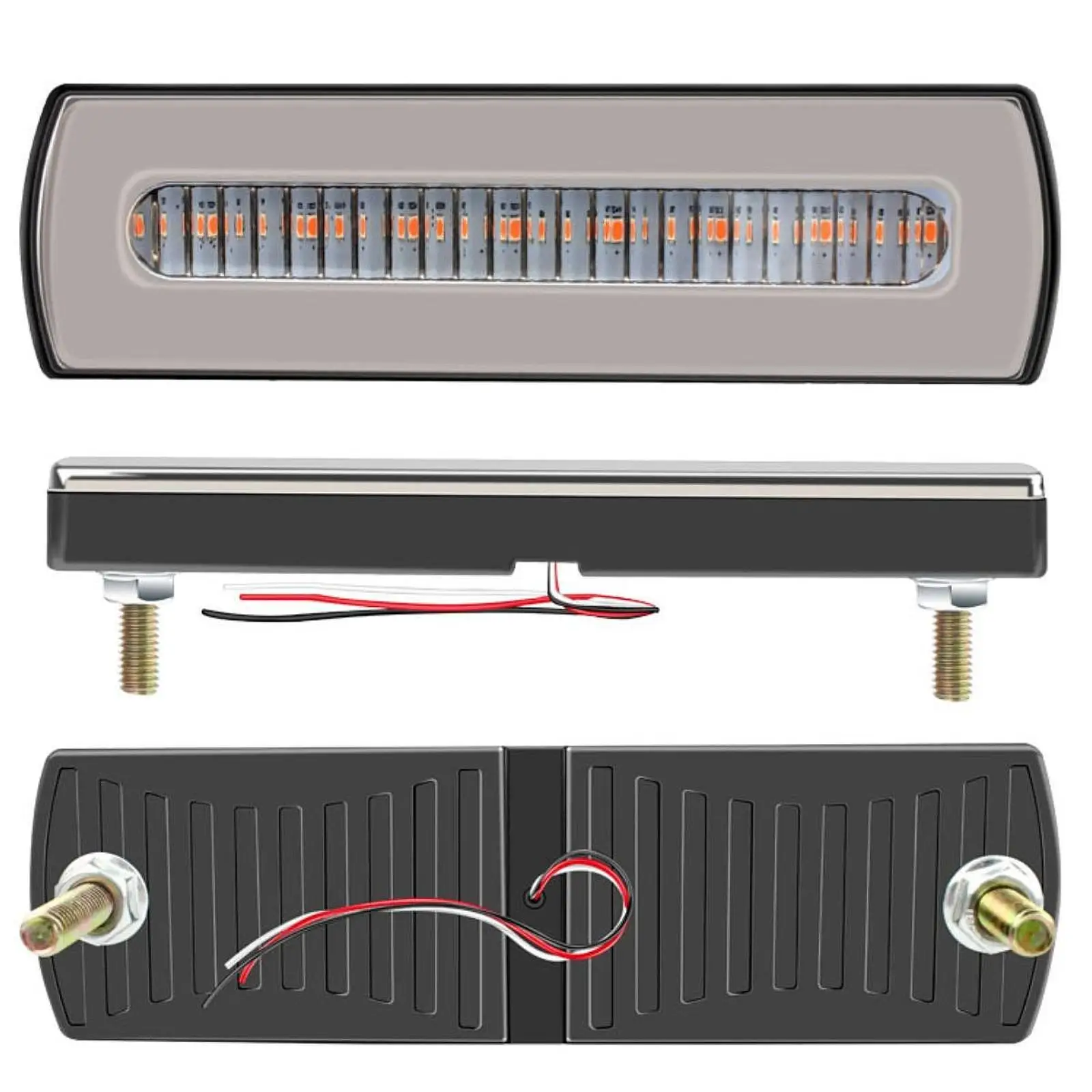 

Светодиодный сигнальный фонарь на 40 светодиодов для грузовых прицепов и фургонов