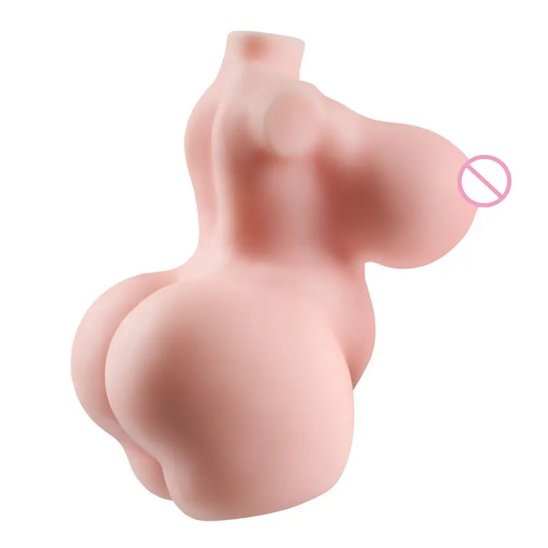 0.99kg Lifelike Adult Sex Doll Male Masturbator 3 in 1 Female Love Doll 3D Realistic Torso Sex Dolls with Pussy Ass Boobs