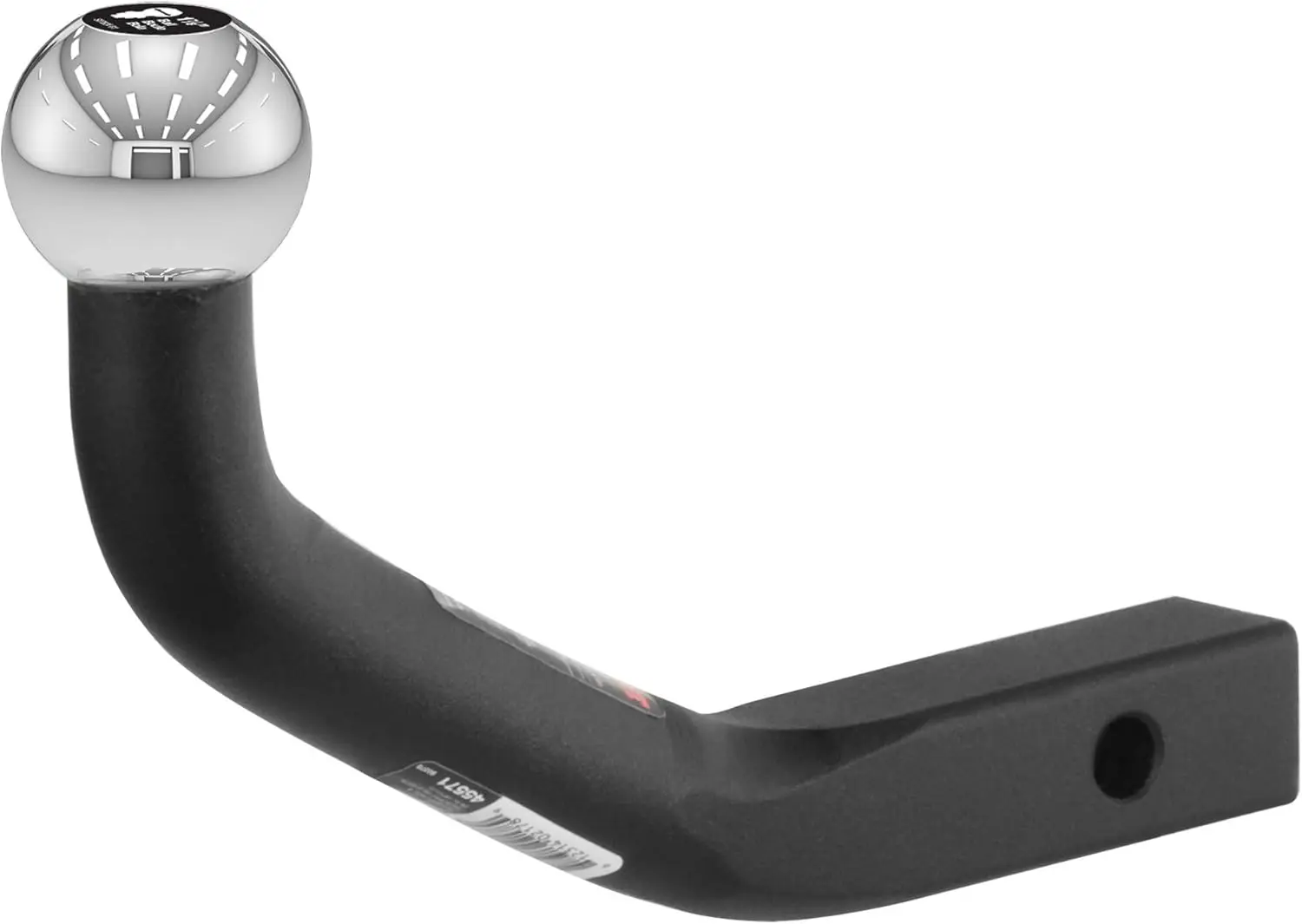 

45571 Euro Trailer Hitch Mount with 1-7/8-Inch Ball, Fits 1-1/4-Inch Receiver, 3,500 lbs, 4-5/8-Inch Height