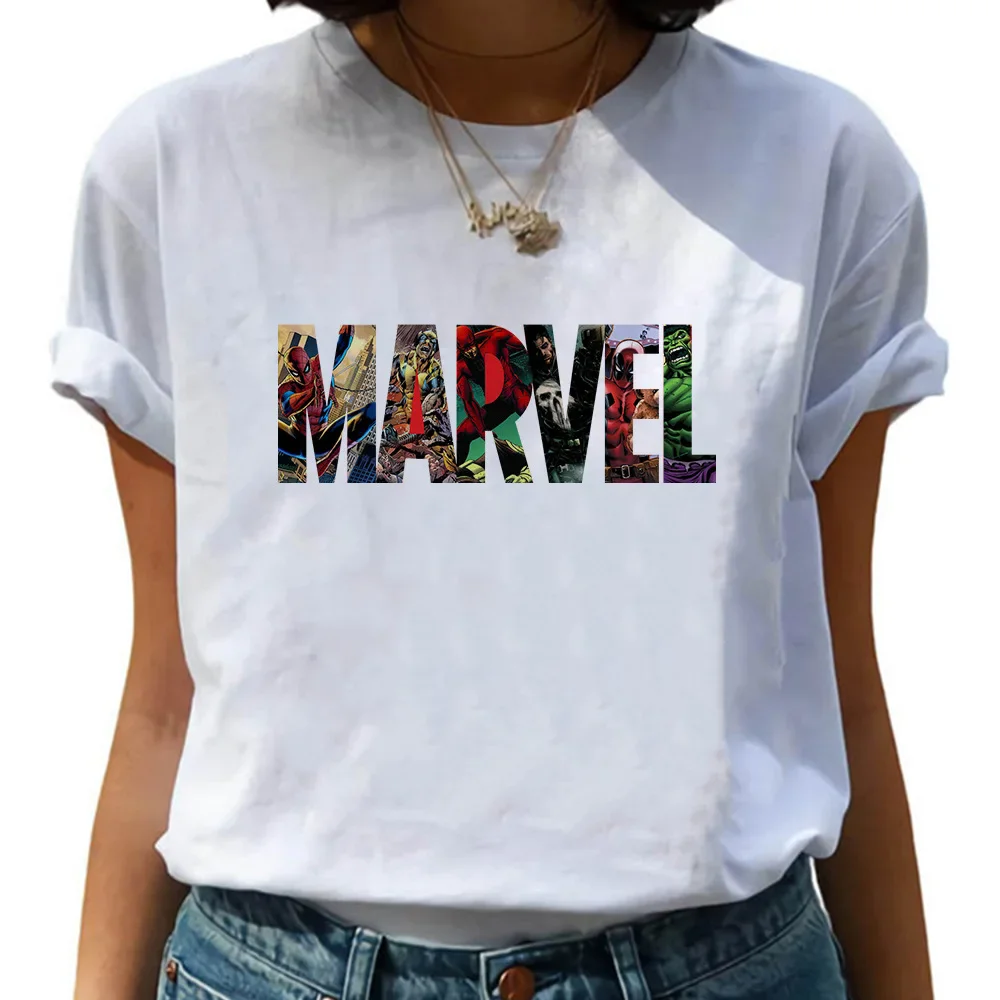 Moda MARVEL litery grafika dziecięca koszulka letnia koszulka z krótkim rękawem O-Neck bawełniane topy Streetwear koszulki dziecięce chłopiec