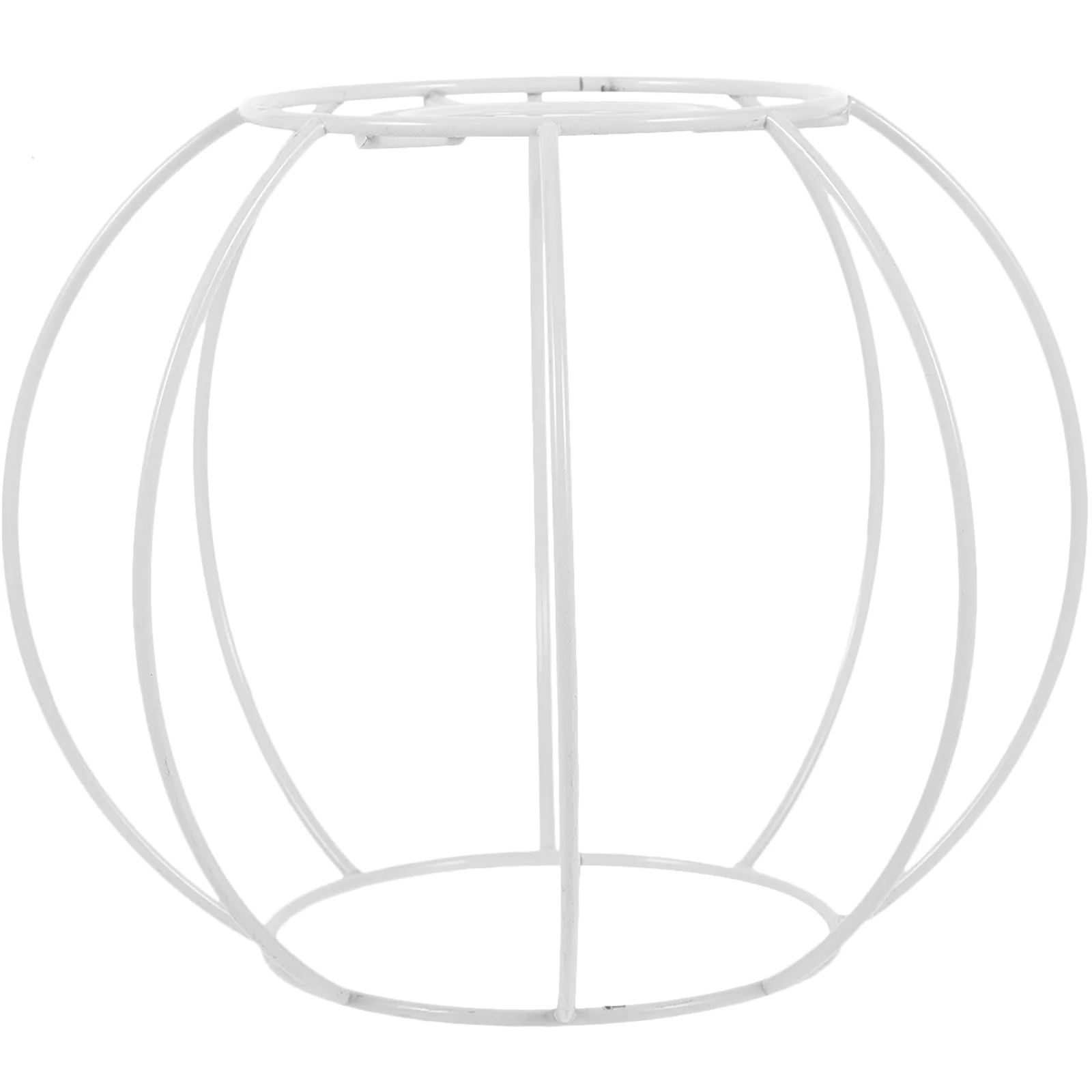 

Vintage DIY Metal Lampshade Frame Sturdy Lamp Shade Bracket for Table Ceiling Light Wire Lamp Cover Vintage Bulb Guard