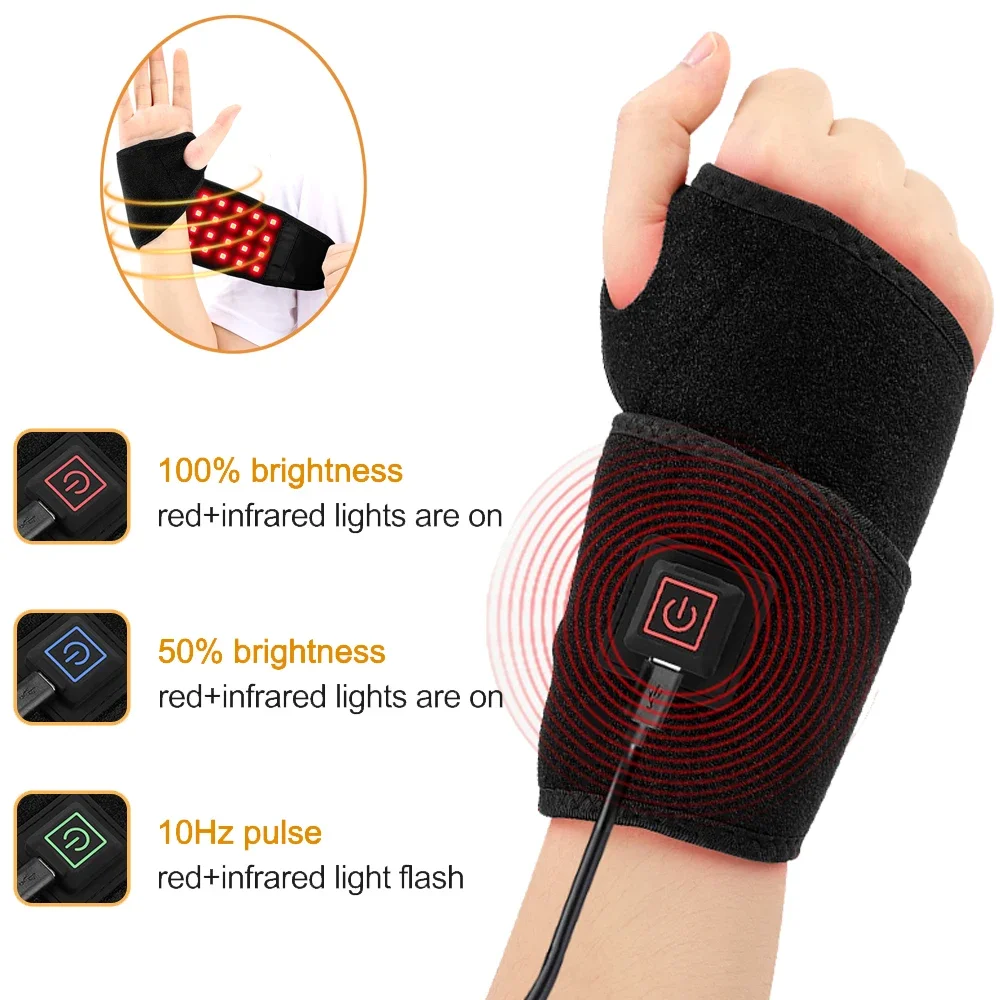 حامي المعصم التدفئة 3 والعتاد درجة الحرارة الرياضة حماية دعم كم اليد المشتركة تدليك هدفين جهاز الرعاية الصحية #1