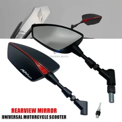 For Honda ADV 160 ADV160 2022-Present Motorcycle Rearview Mirror CNC Aluminum View Side Mirrors