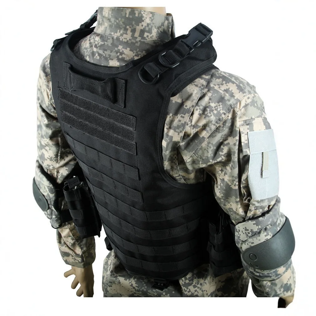 2025 Men's Multifunctional Outdoor Amphibious Tactical Vest, Field Quick Release Military Vest