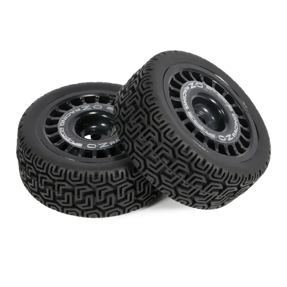 Plawee 4 Neumáticos De Goma Para Coches RC 1/10 – Hex 12 Mm, Diámetro 65 Mm, Compatibles Con XV-01, TT-01, TT-02 Y Más