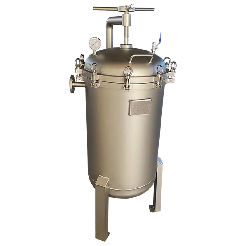 

High pressure multi-bag filter, bag filter