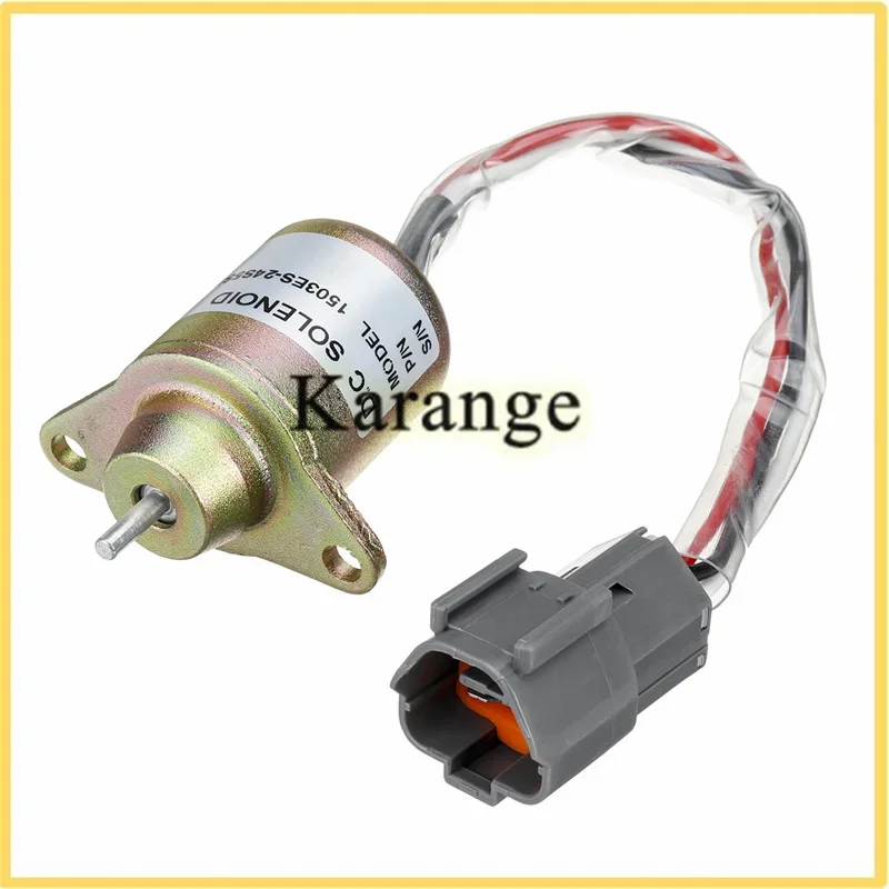 1PCS New For Engine Fuel Shutdown Shut off Solenoid 1503ES-24S5SUC12S 24 volt 1503ES-24S5SUC12S 1503ES24S5SUC12S