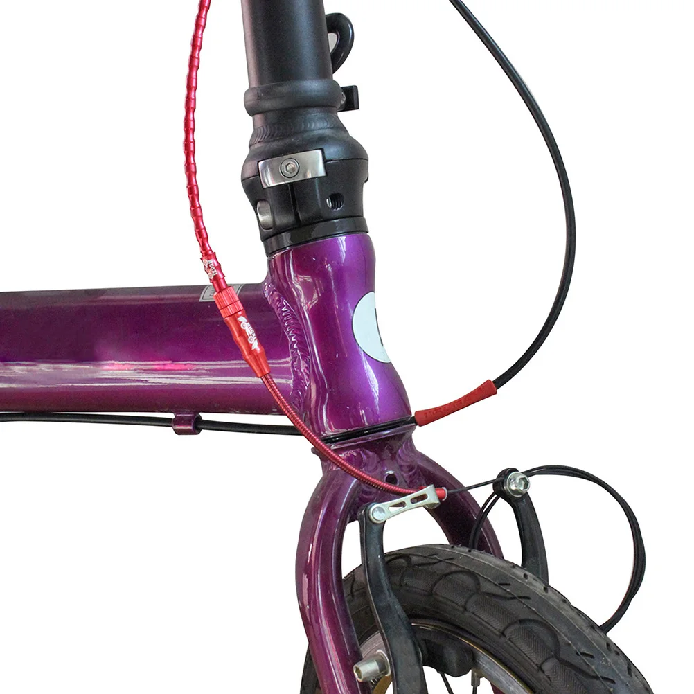 

2Pcs Elbow Tube Smooth Elastic Flexible Inner Line Tube Durable Replacement for Mountain Road Bike Brake Blue