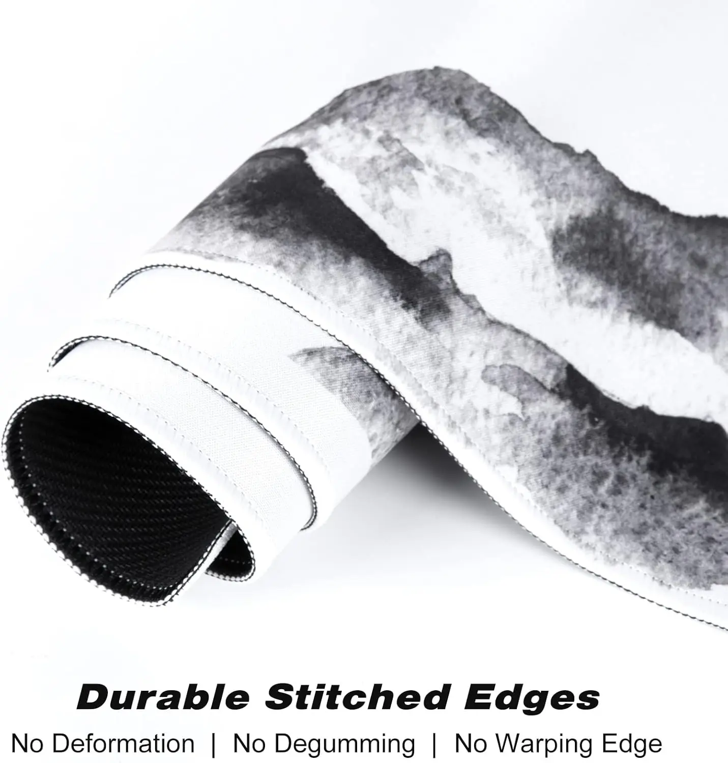 Sakura Gaming Mouse Pad XXL Large Marble Desk Rug Computer Keyboard 40x90cm Mat with Stitched Edge Non-Slip Base Plum Flower