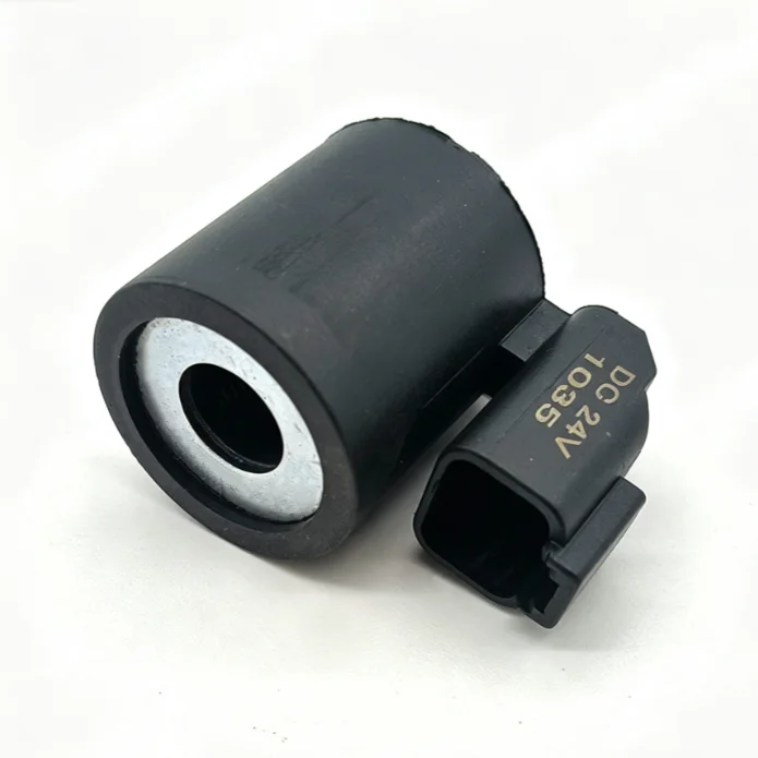12V 24V DC Solenoid Coil Designed for XG806 XG808 XG815 For excavator Hydraulic For Pilot Control Applications