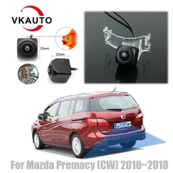 VKAUTO Fish Eye Rear View Camera For Mazda Premacy Mazda 5 CW 2010~2018 CCD HD Night Vision Reversing Backup Parking Camera