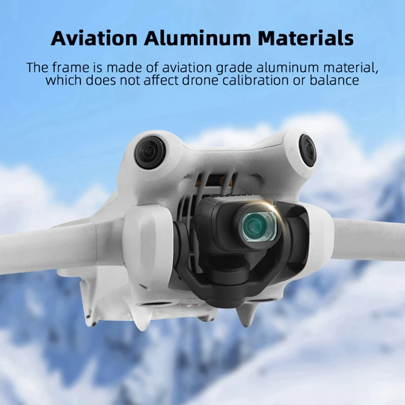 Dji mini,4 proカメラ,ドローンアクセサリー用の外部広角レンズフィルター