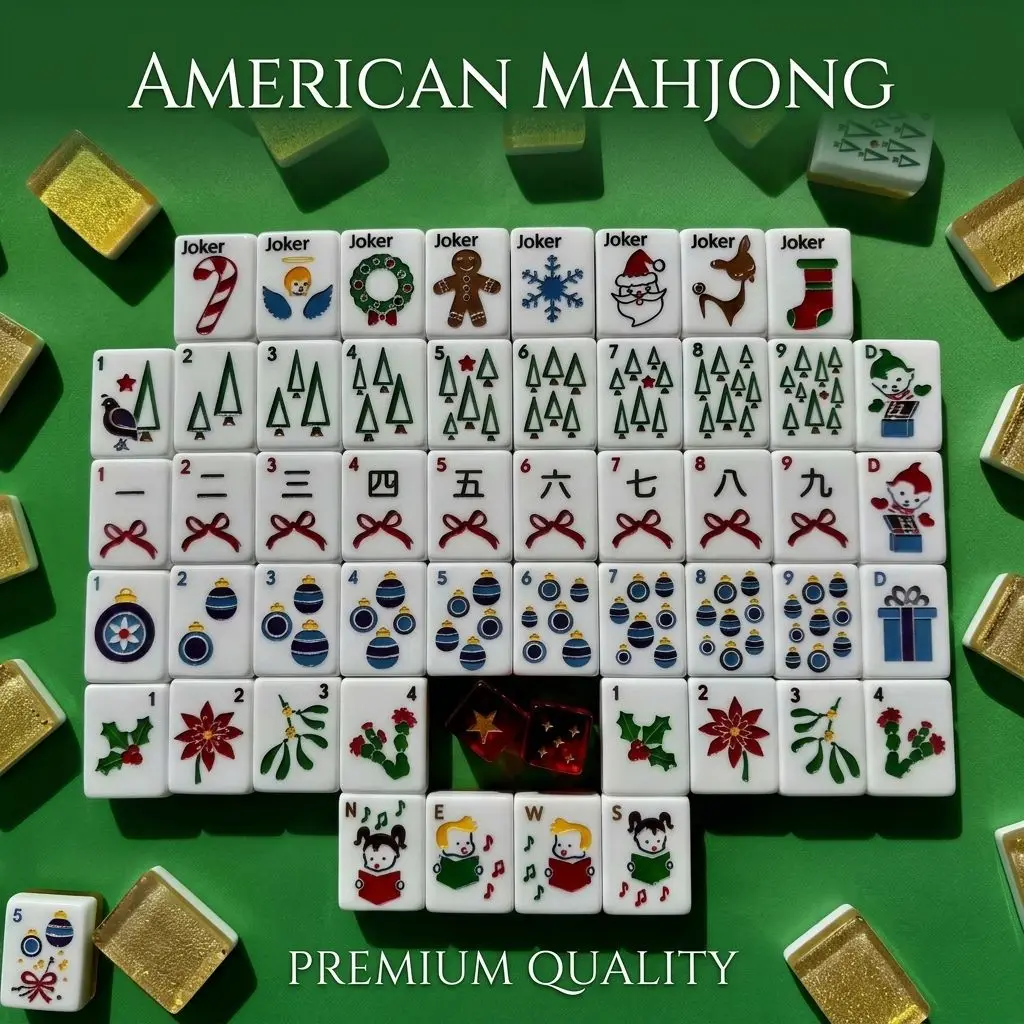 Factory Direct 2 Layer Acrylic Latin American Mahjong Table Set 166 Tiles Standard Luxury Wooden Box Packaging Boutique