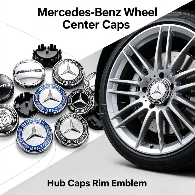 4Pcs 75MM Floating Wheel Center Hub Caps For Mercedes Benz C E A B S Class GLE GLA GLB GLC GLS AMG W203 W204 W205 W176 W177