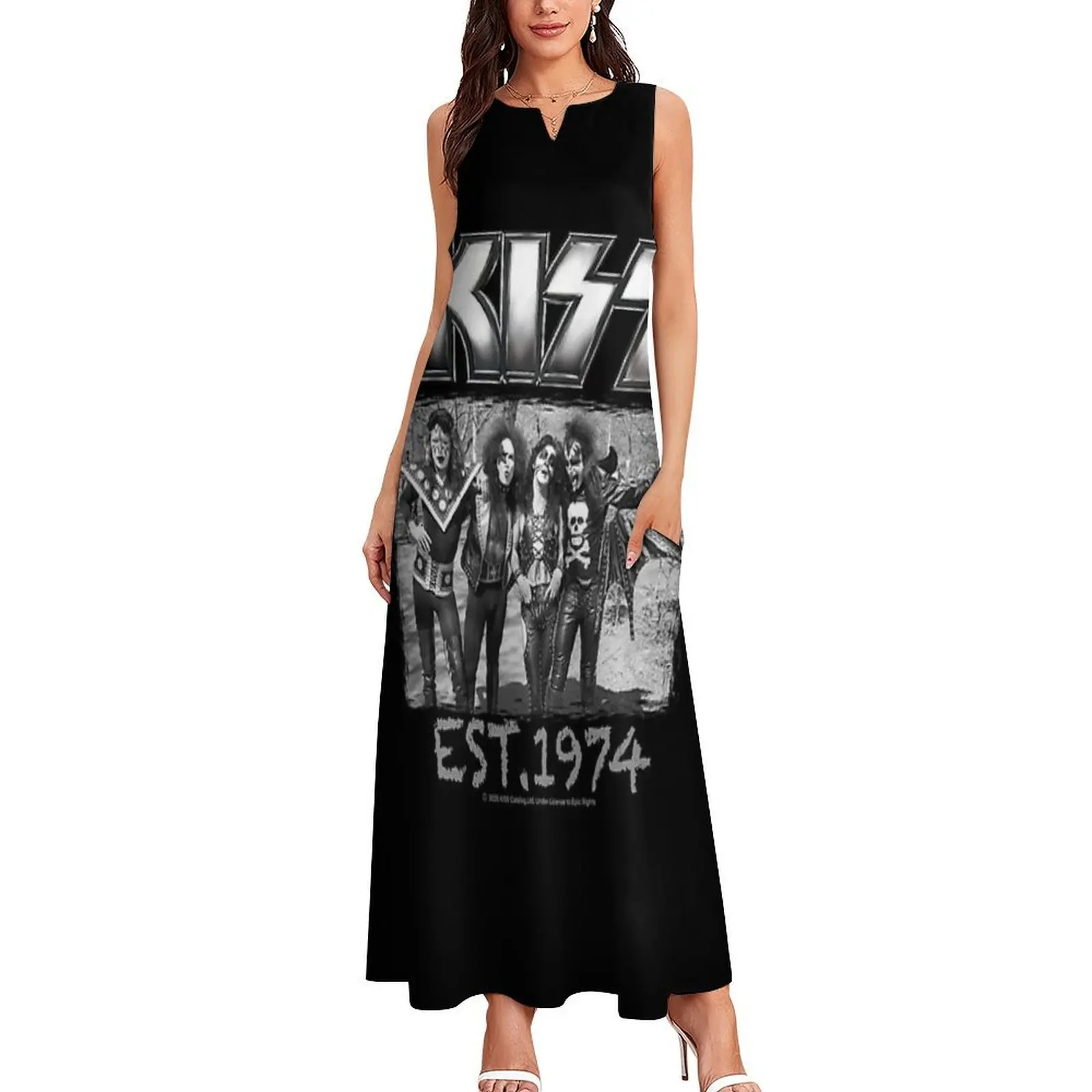 قبلة خمر est.1974 فستان طويل فستان الزفاف فستان الضيوف 2025 عيد ميلاد للنساء #2